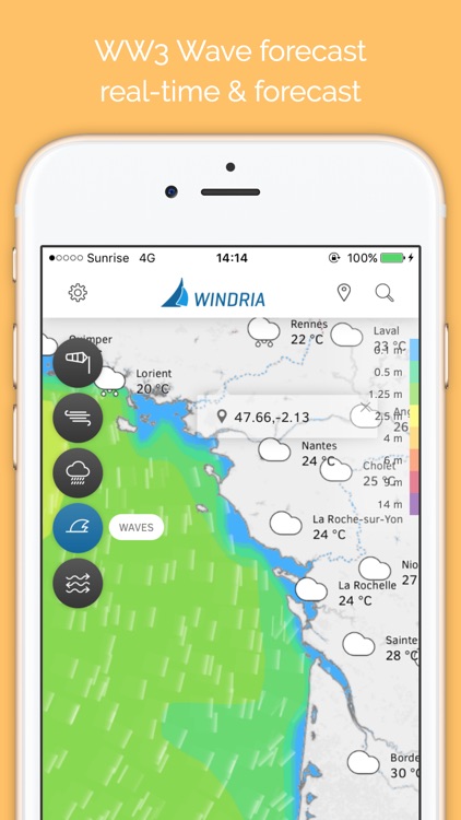 Windria - France (AROME high-res marine forecasts)