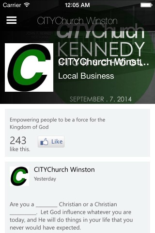 CITYChurch - Winston screenshot 2