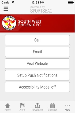 South West Phoenix FC screenshot 4