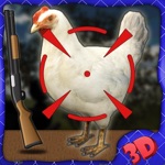 Simulador de cazador de pollo 3D - recoger rifles de caza y dispara con animales para matar