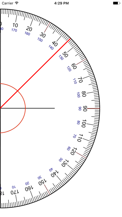 Protractor - measure any angle Screenshot 3