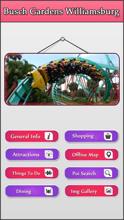 Great App For Busch Gardens Williamsburg Guide By Srinivasa