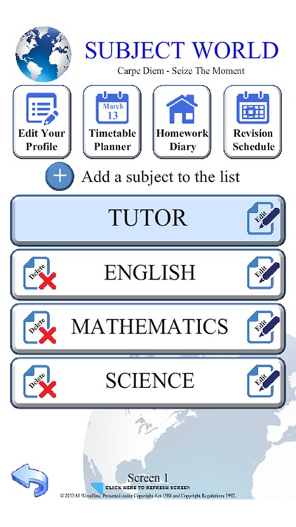 Subject World: Student Edition by Mr Ws Lab