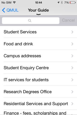 Queen Mary University London screenshot 3