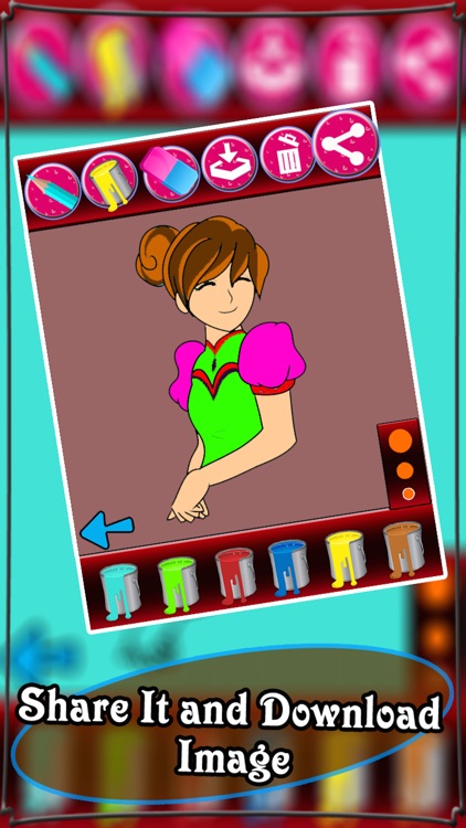 Princess Coloring Book For Kids & Adults screenshot-4