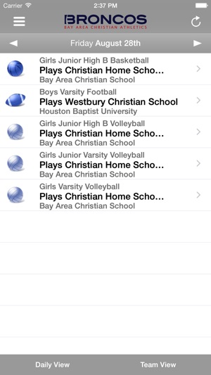 Bay Area Christian Athletics(圖4)-速報App