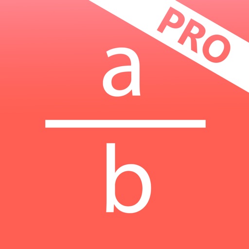 Reduce Fraction PRO iOS App