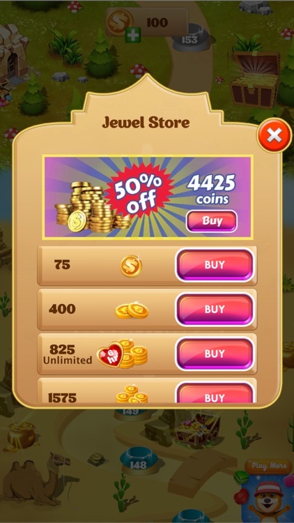 Jewel Story Match 3 Puzzle