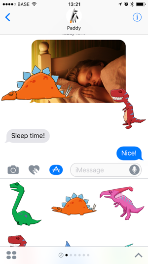 Sleepasaurus Dinosaur Stickers(圖1)-速報App