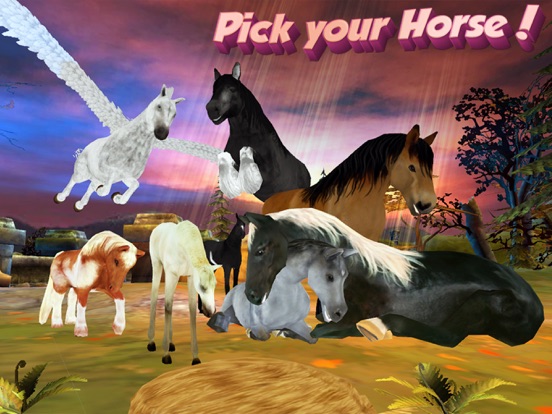 Horse Quest Online 3D Simulator - My Multiplayer Pony Adventure на iPad