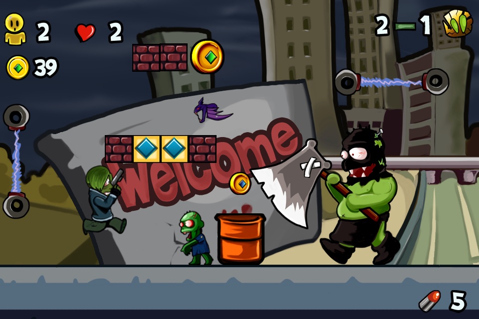 Super Zombies Ninja Pro For Free Games screenshot 2