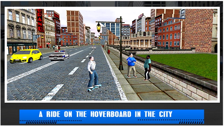 Hoverboard Riding Sim City