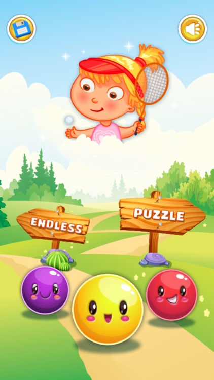 Tennis Bubble Arcade - FREE - girly summer balloon adventure