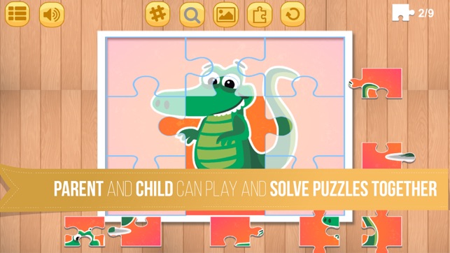 Kids Jigsaw Puzzle World : Animals - Game for Kids for learn(圖4)-速報App