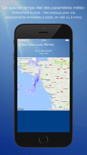 Météo Nantes(圖4)-速報App