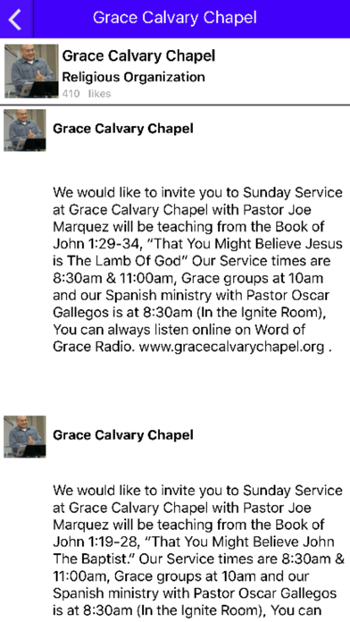 Screenshot #3 pour Grace Calvary Chapel