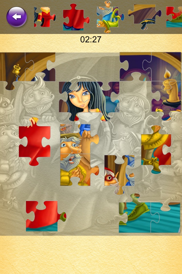 Snow White Puzzle Jigsaw screenshot 4