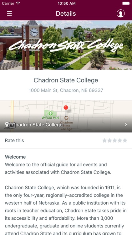 Chadron State Activity Guide