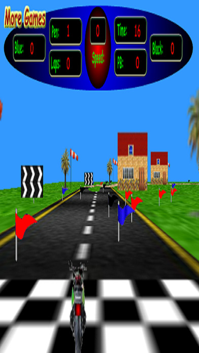 3D Motorbike Racing screenshot 2