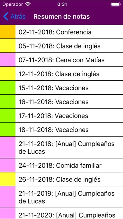 Calendario 2019 Argentina NoAd screenshot-4