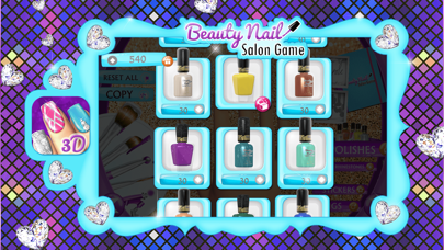 Beauty Nail Design Game.s: Cute Art Makeover Salon screenshot 3