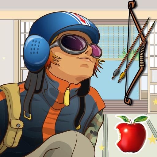 Bowman Shoots:  Destroys sweet apple with your arrow icon