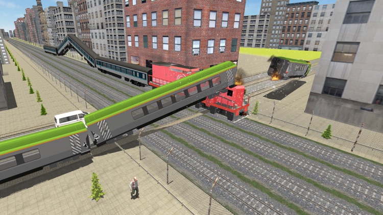 Driving In City Train 2016 screenshot-4