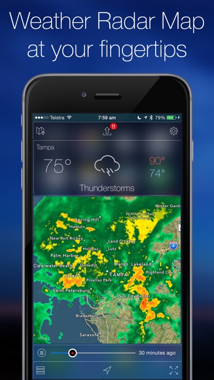 Weather Radar Map & NOAA forecast Alerts