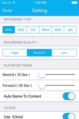 Audio Recorder HD & Voice Memo screenshot 3