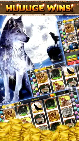 Game screenshot Wild Wolf Casino Slots apk