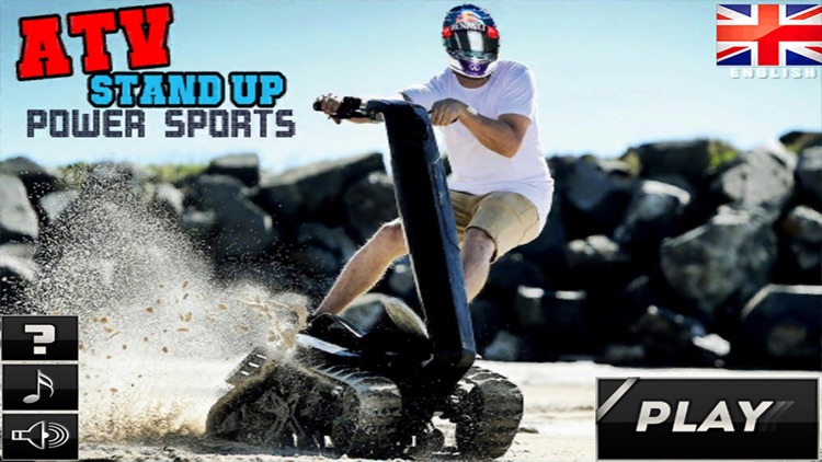 ATV STAND UP POWER SPORTS - DIRT BIKE RACING GAME screenshot-0