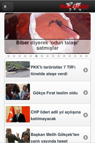 Haber Aktüel screenshot 2