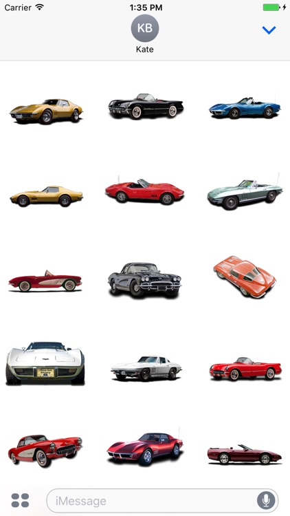 Classic Corvette Stickers