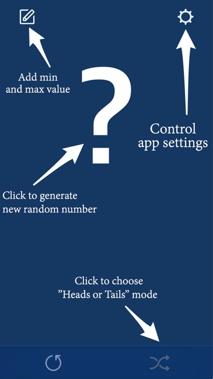 Number Randomiser + (heads or tails)