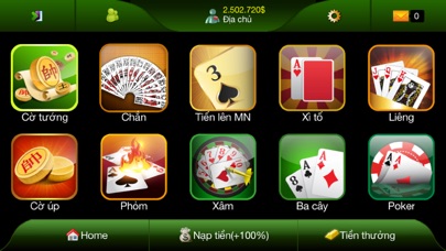 Game Đánh Bài HD - Tặng Xu 1.2.8 IOS -