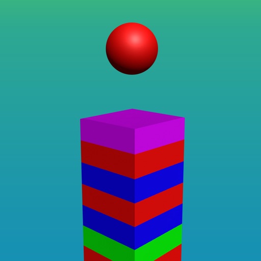 Ball Down — Cube Skip or Color Skip Icon