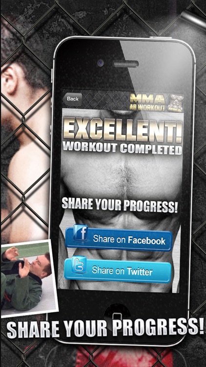 Ab Workouts MMA+ FREE Core Strength Abdominal Flex screenshot-4