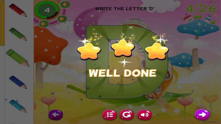 ABC Writing Letters Handwriting Preschool Practice screenshot-4