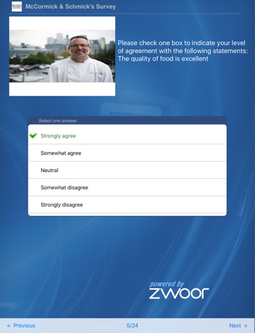 Zwoor Survey for iPad screenshot 4