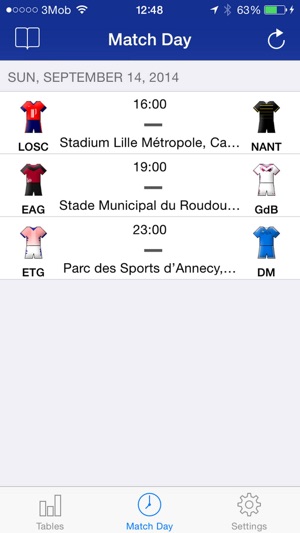 Scheduler - French Football League 1(圖3)-速報App