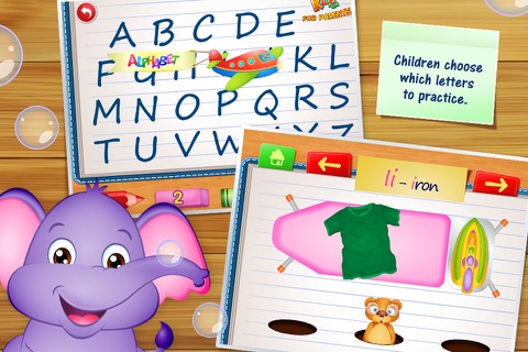 123 Kids Fun ALPHABET Best Learn Alphabet Games screenshot 3