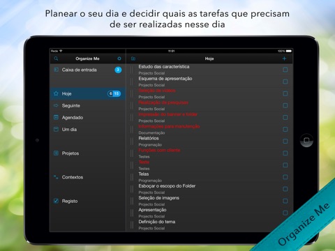 Organize Me for iPad screenshot 3