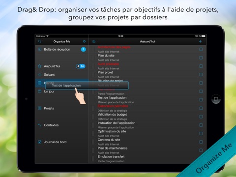 Organize Me for iPad screenshot 4