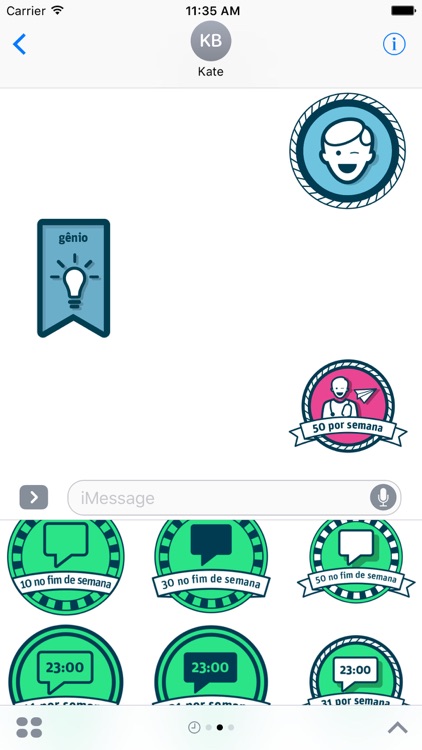 Saluspot stickers