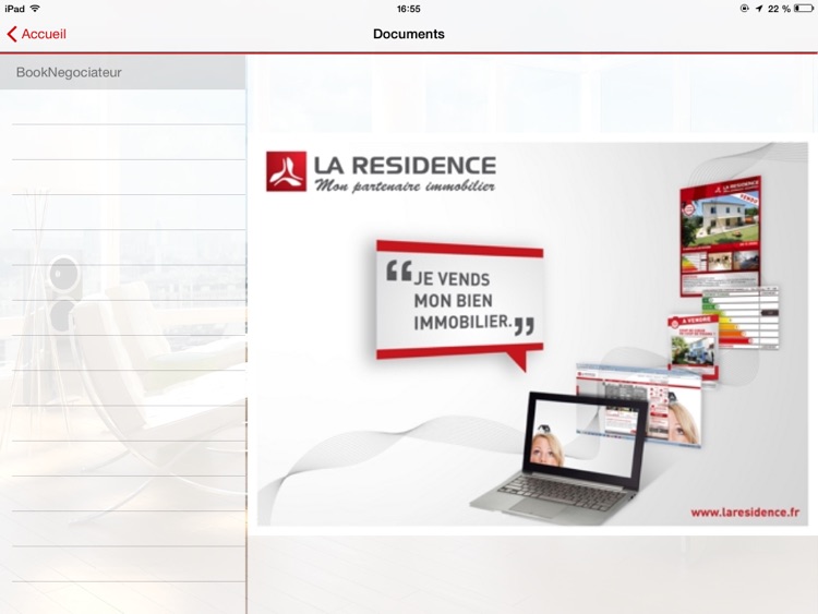 La Residence Dev tablette screenshot-4