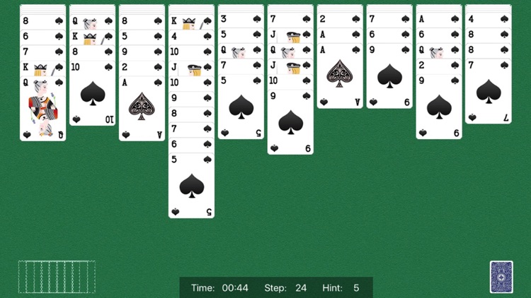 Spider Solitaire Card Classic