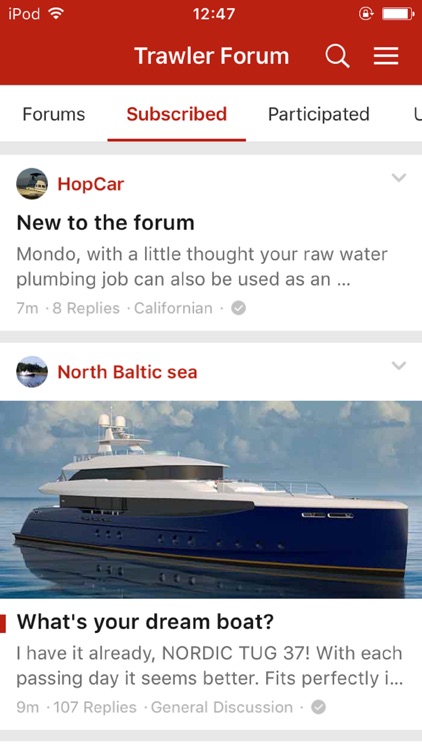 Trawler Boating Forums