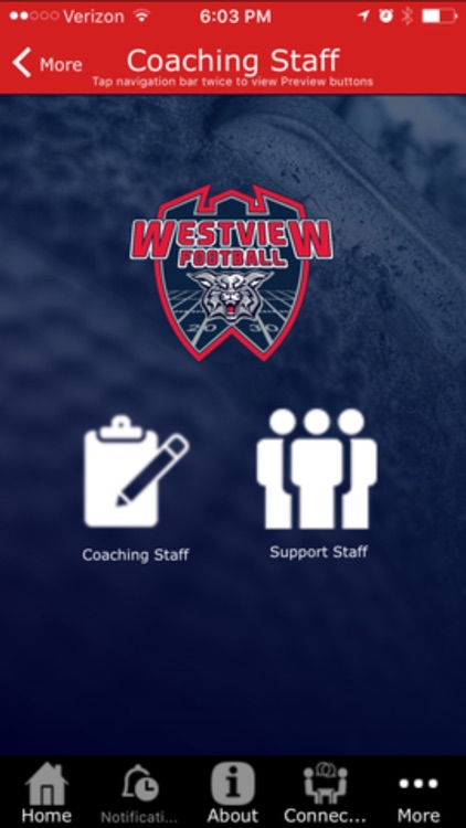 Westview Football app screenshot-3