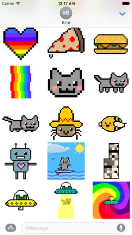 Game screenshot Nyan Cat Stickers! apk