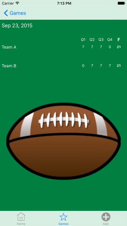 Football Score Tracker - Track and Save Football Scores screenshot-3